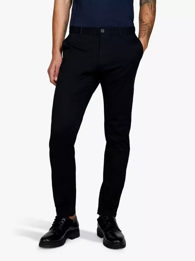 

Брюки SISLEY Stretch Cotton Drill Chino, черный