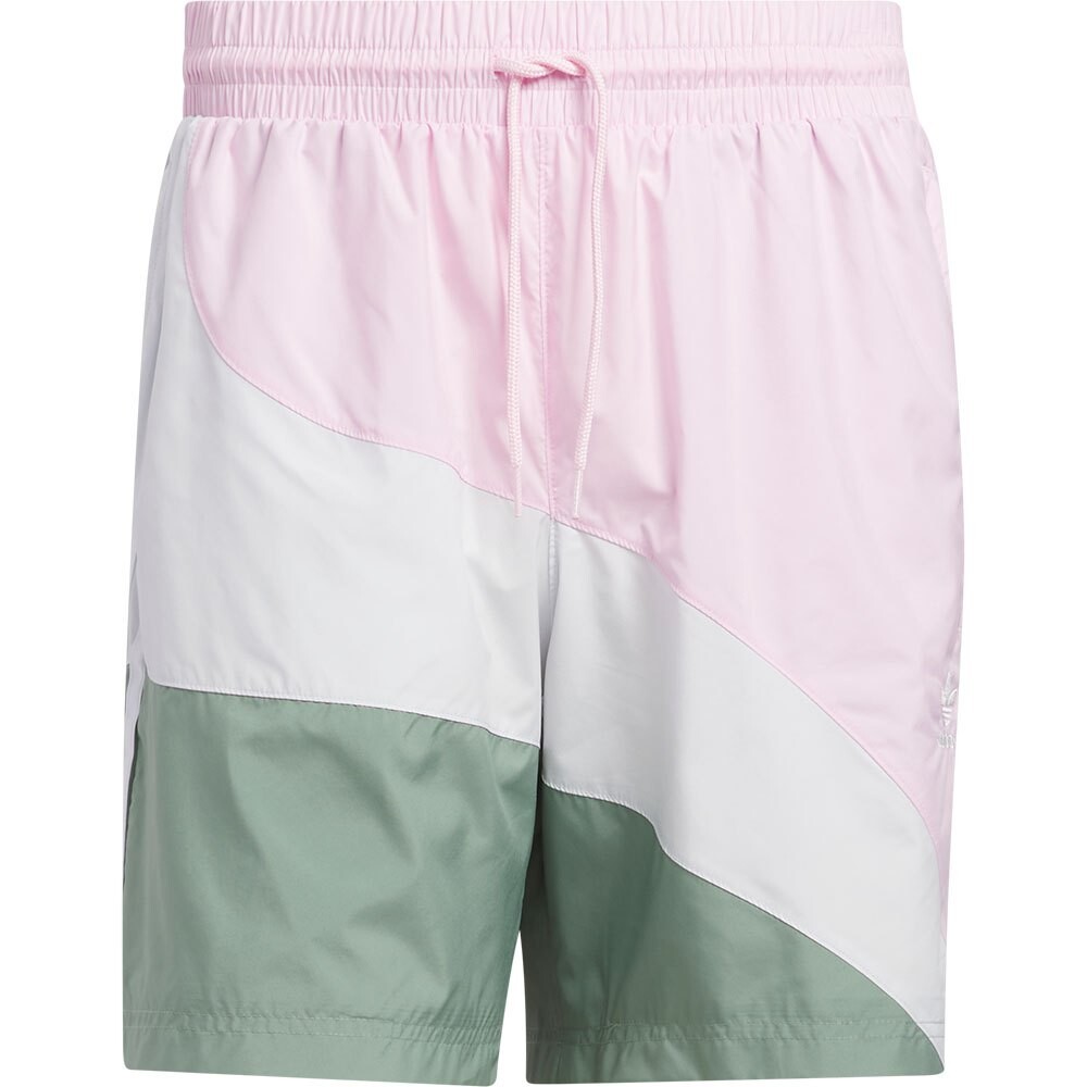 

Шорты adidas Originals Swirl Woven, розовый