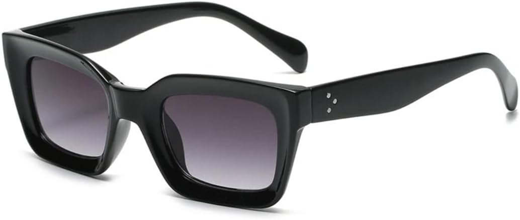 

Популярные модные женские солнцезащитные очки «кошачий глаз» в стиле ретро с прозрачным градиентом, мужские очки с защитой от УФ-излучения UV400 UUPTTPL, Black Gray Gradient