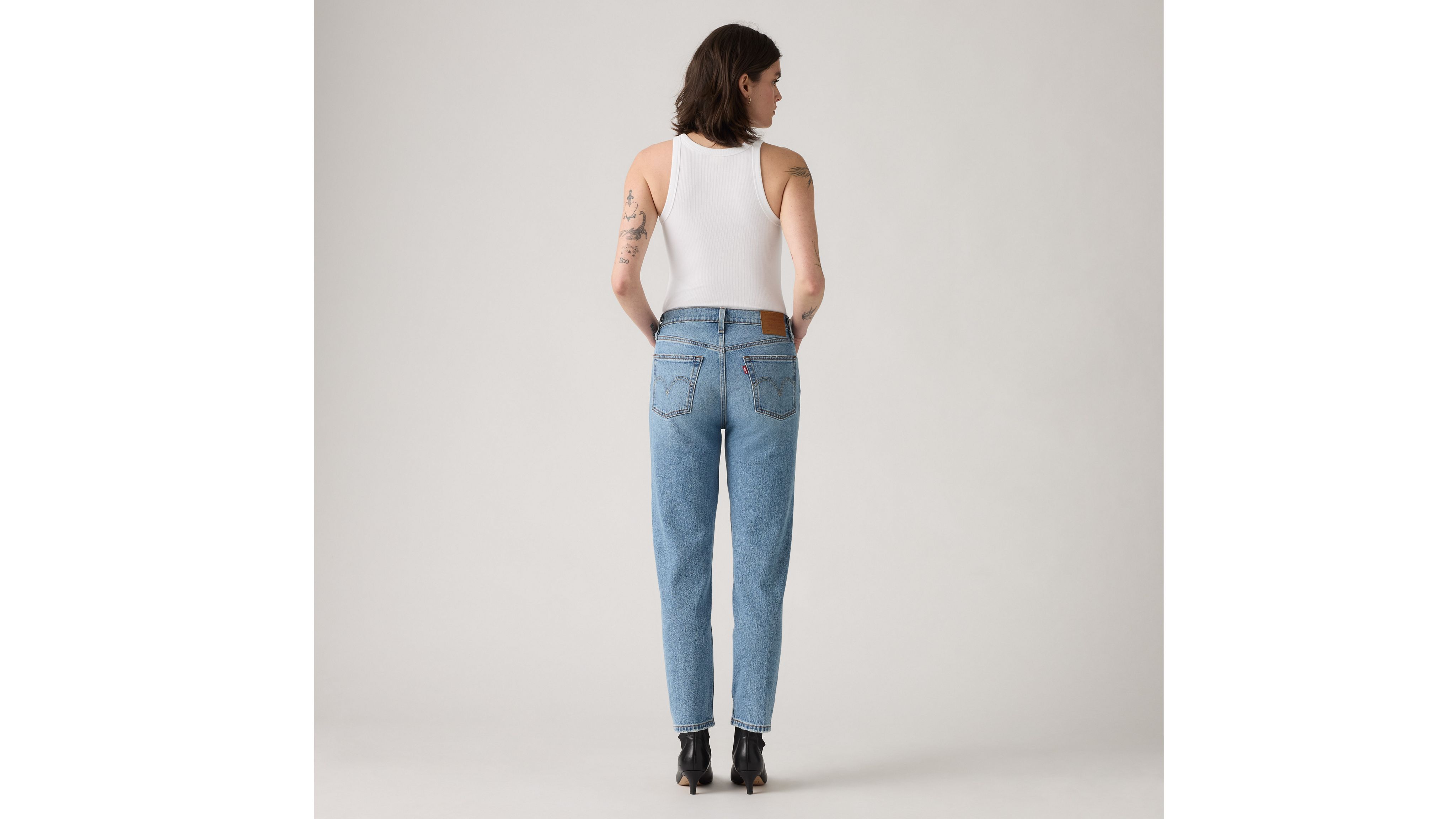Укороченные женские джинсы 501 Original Levi's, Where To Now - Medium Wash — фото 3