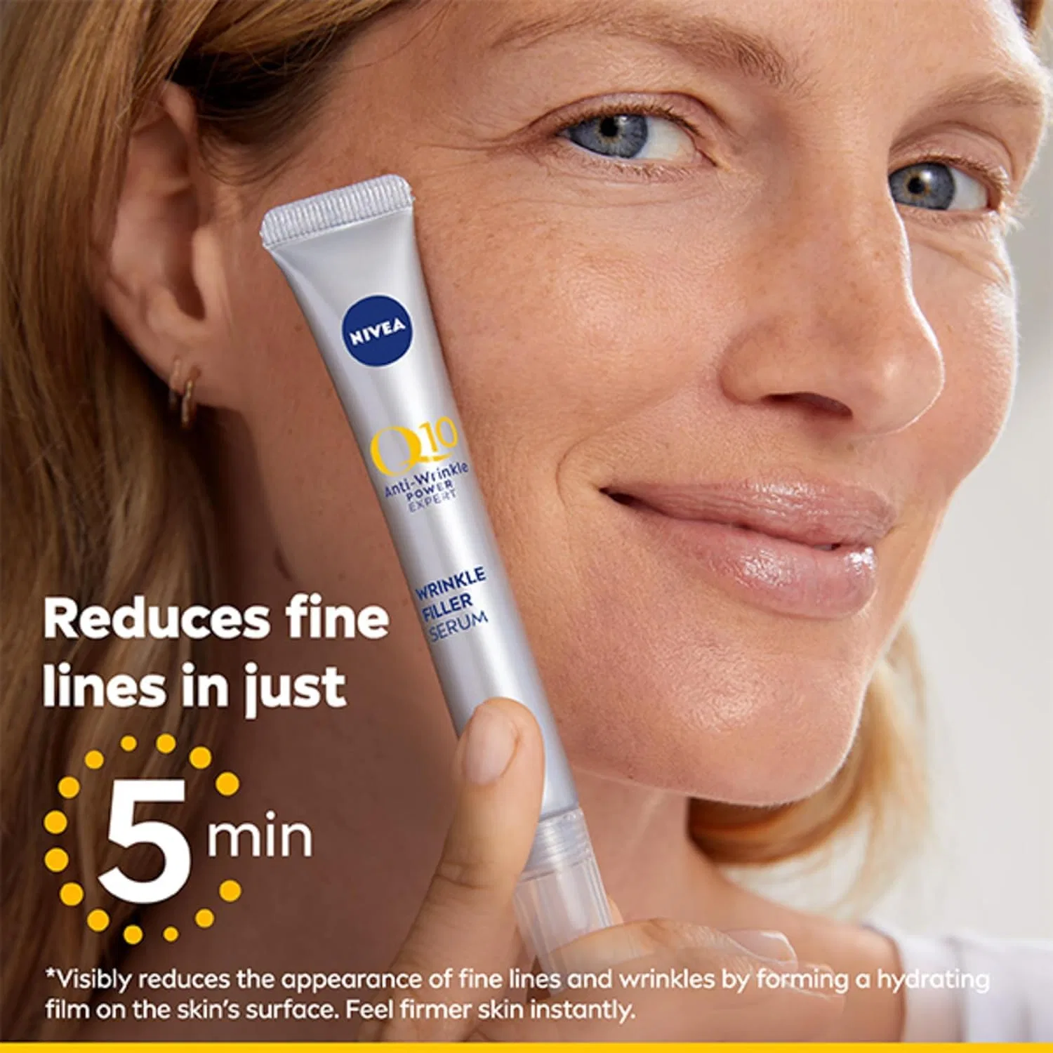 Сыворотка Nivea — Филлер для лица «Q10 Anti-Wrinkle Power Expert Wrinkle Filler» от, 2022 г — фото 3