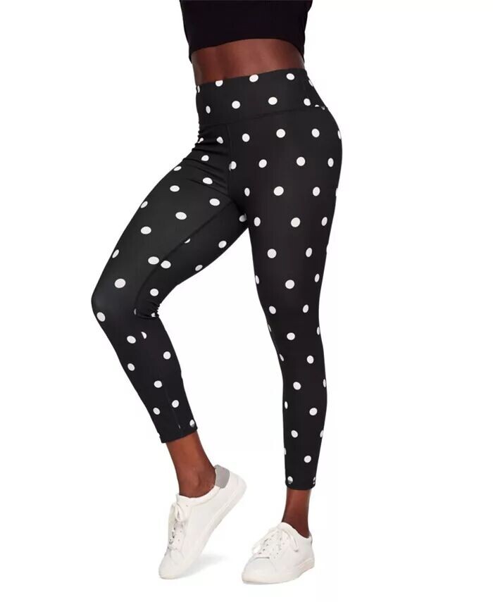 

Женские леггинсы Cora Super-Soft с принтом 7/8 Walkpop, черный