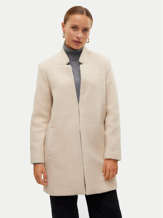 

Переходное пальто стандартного кроя Vero Moda, бежевый