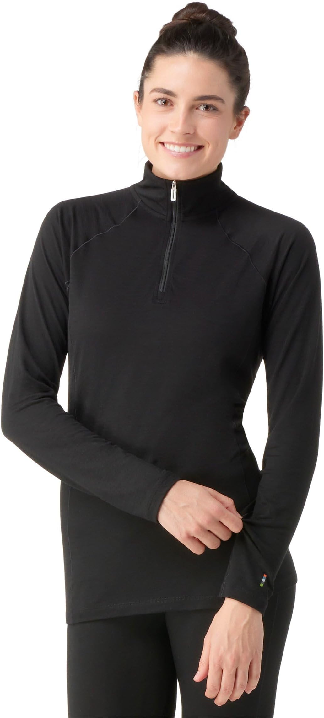 

Базовый слой Smartwool Classic All-Season Merino Base Layer 1/4 Zip, черный