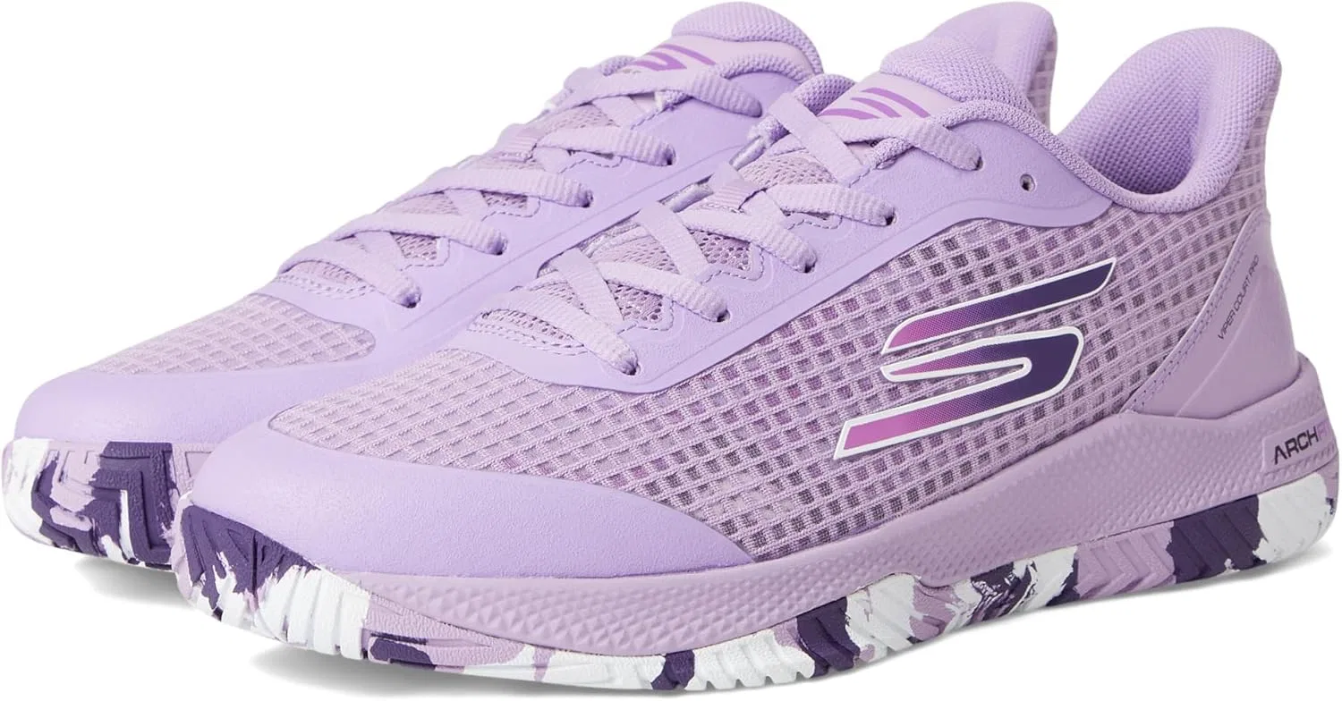 Кроссовки для тенниса и пиклбола Skechers Viper Court Pro, цвет Lavender