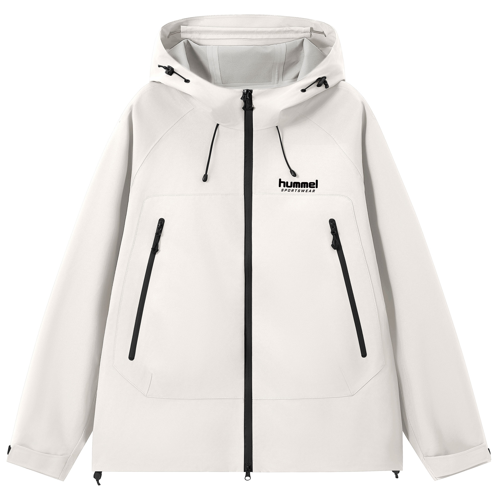 

Hummel Дышащая Ветровка Водоотталкивающая Ветрозащитная Унисекс Phantom Black, Gravel Brown