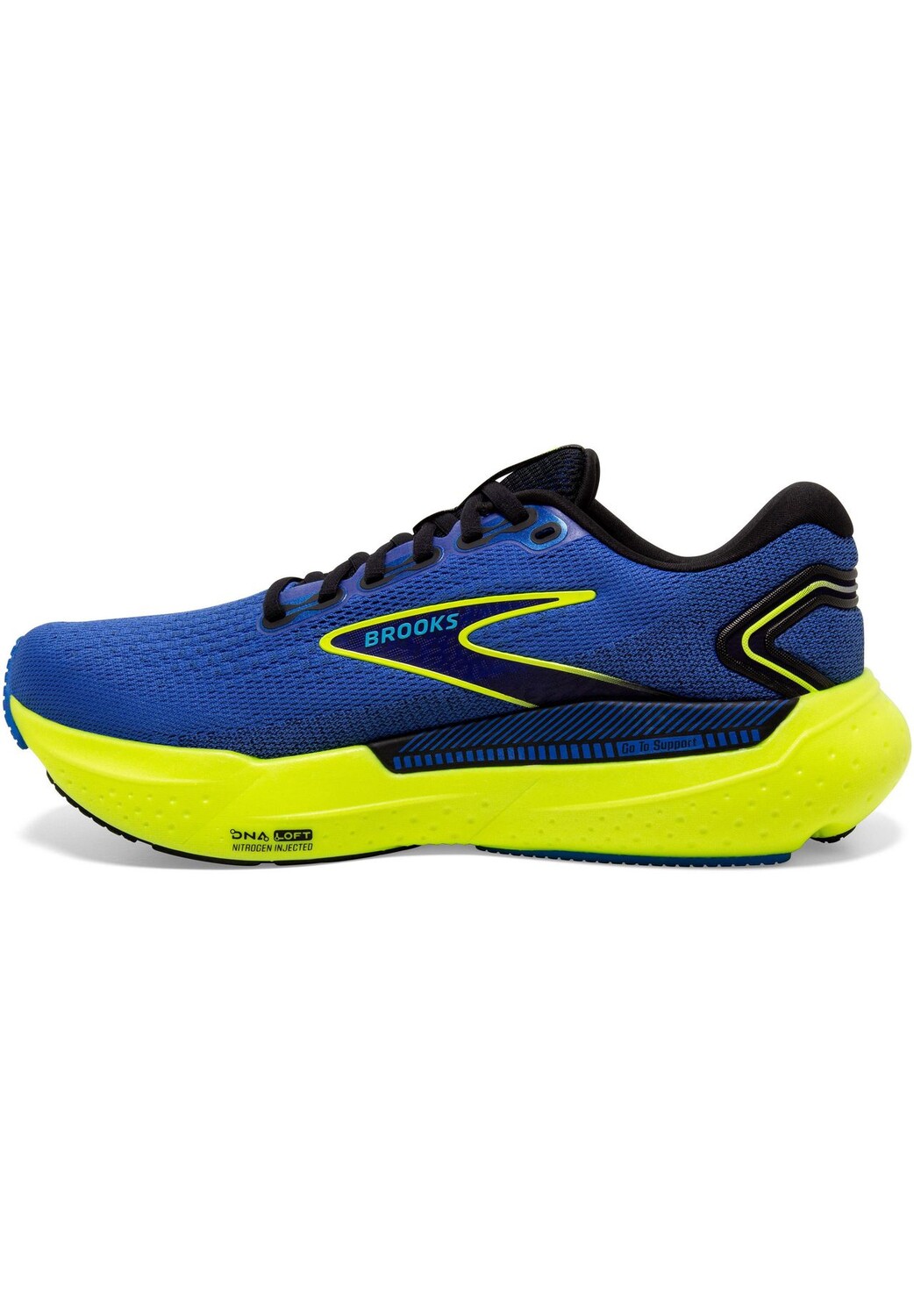 

Мужские кроссовки GLYCERIN GTS 21 GuideRails BROOKS, цвет Blue Nightlife Black