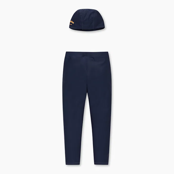 Детские леггинсы для плавания 9/10 длины, тёмно-синие, от Benetton Kids — фото 2