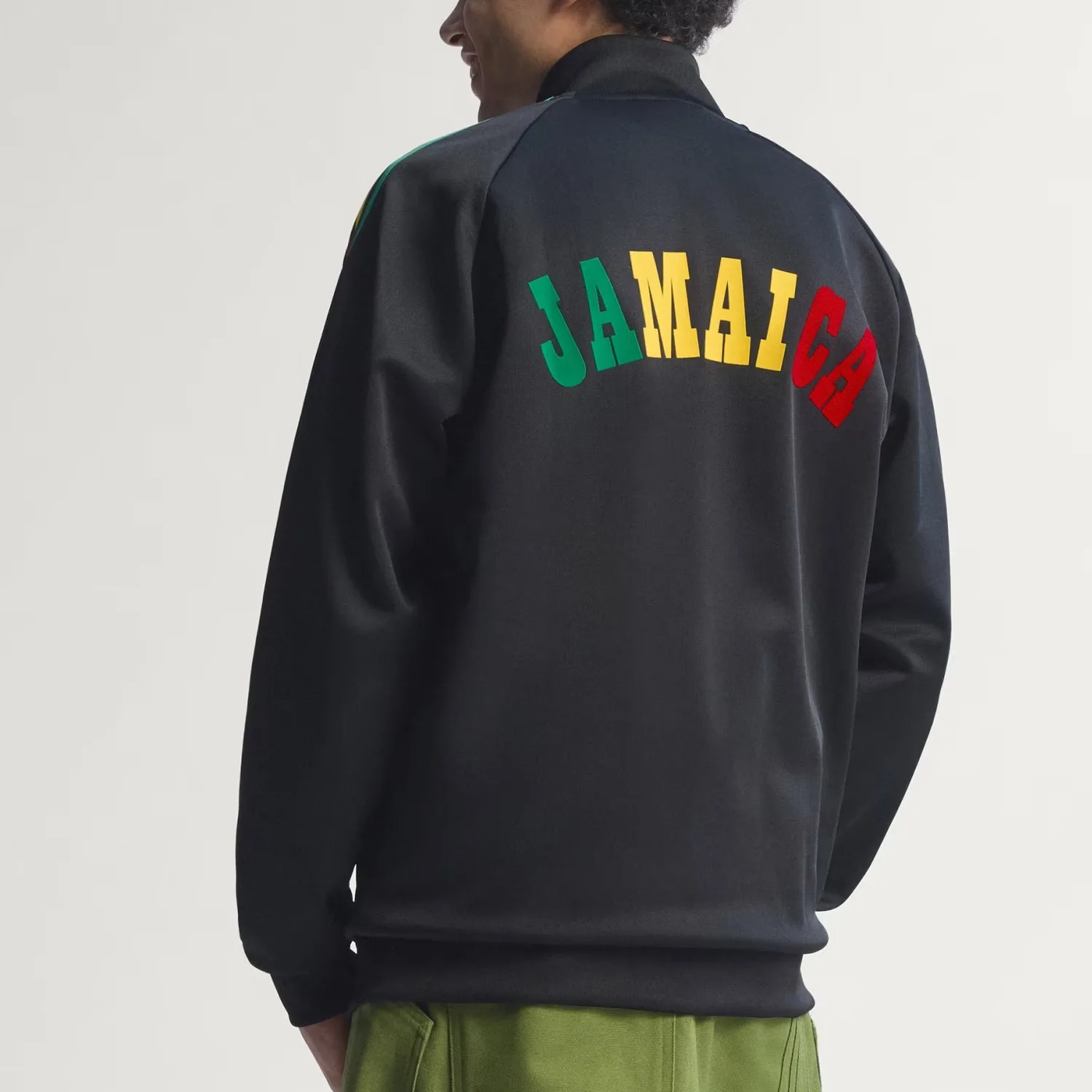 Куртка Bob Marley Jamaica для мужчин Adidas Originals, черный — фото 4