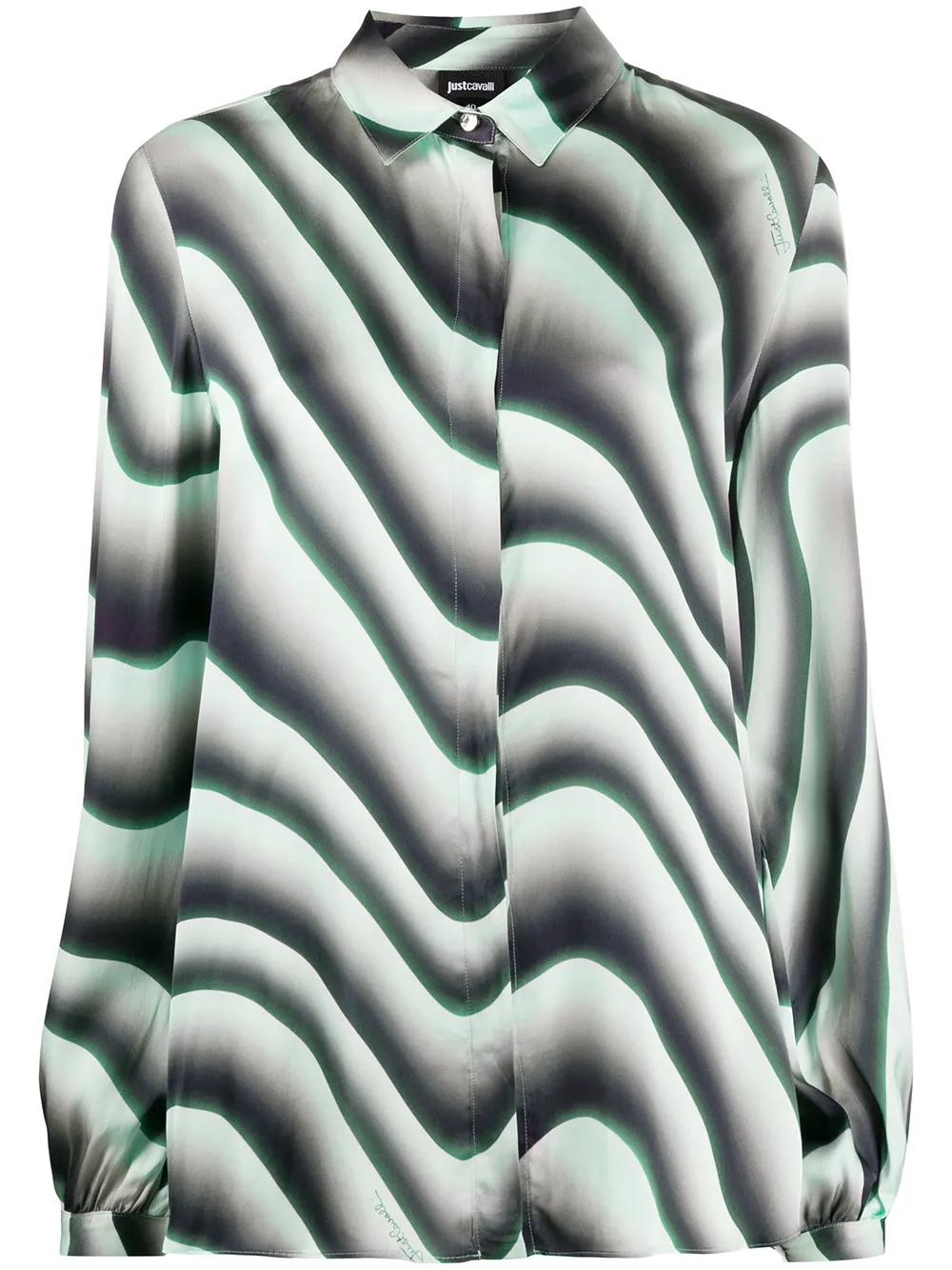 

Рубашка с принтом Just Cavalli, черный