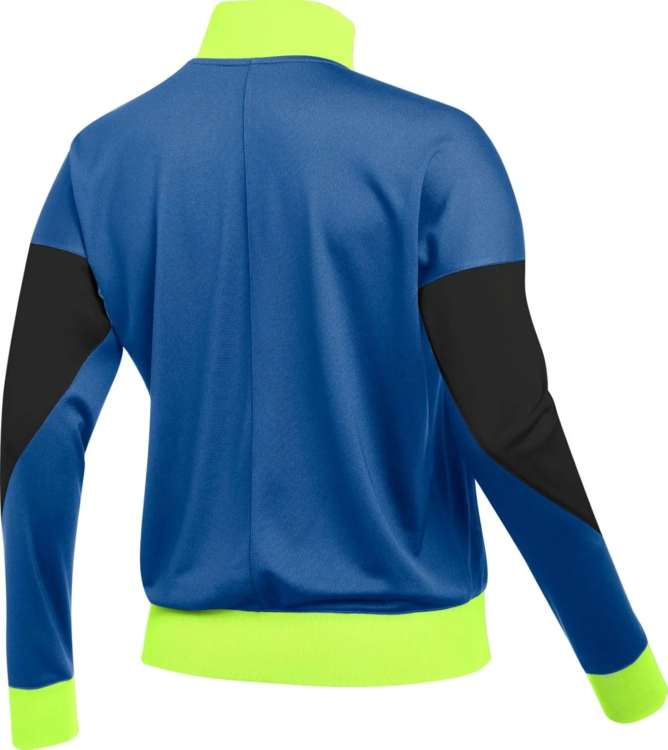 Куртка трековая Nike, Waist Length Jkt, Royal Blue/Black/Volt/White — фото 2
