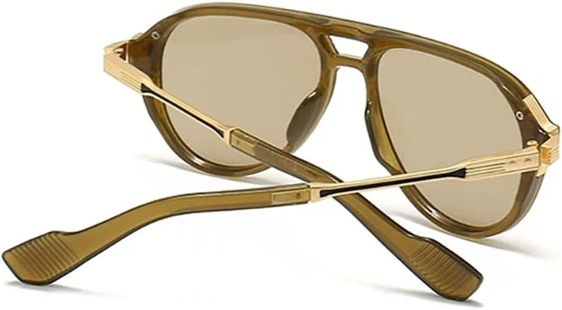 

Защитные солнцезащитные очки с двойной перемычкой и заклепками в стиле панк для женщин и мужчин, для бега и занятий спортом на открытом воздухе generic, 14