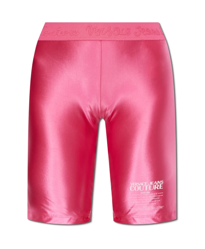 

Короткие леггинсы Versace Jeans Couture, розовый