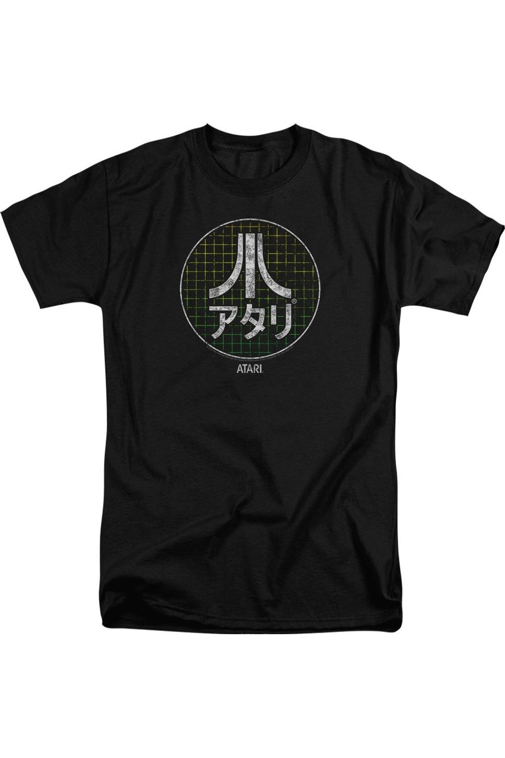 

Футболка Atari Japanese Grid с коротким рукавом для взрослых Gildan, черный