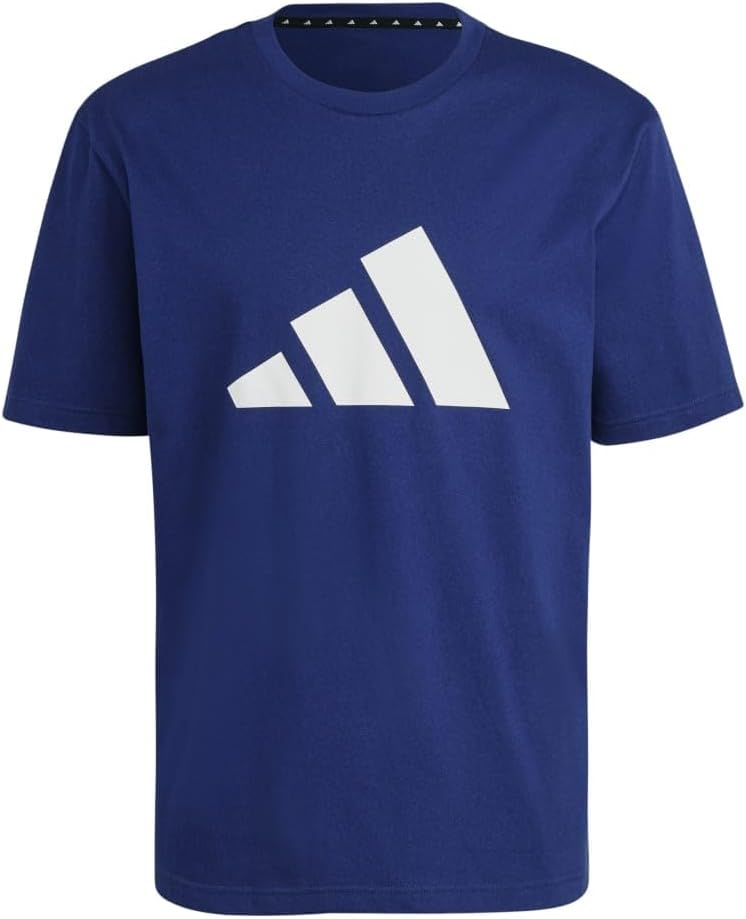 Мужская футболка Adidas Sportswear Future Icons с графическим логотипом и коротким рукавом BP068, синий