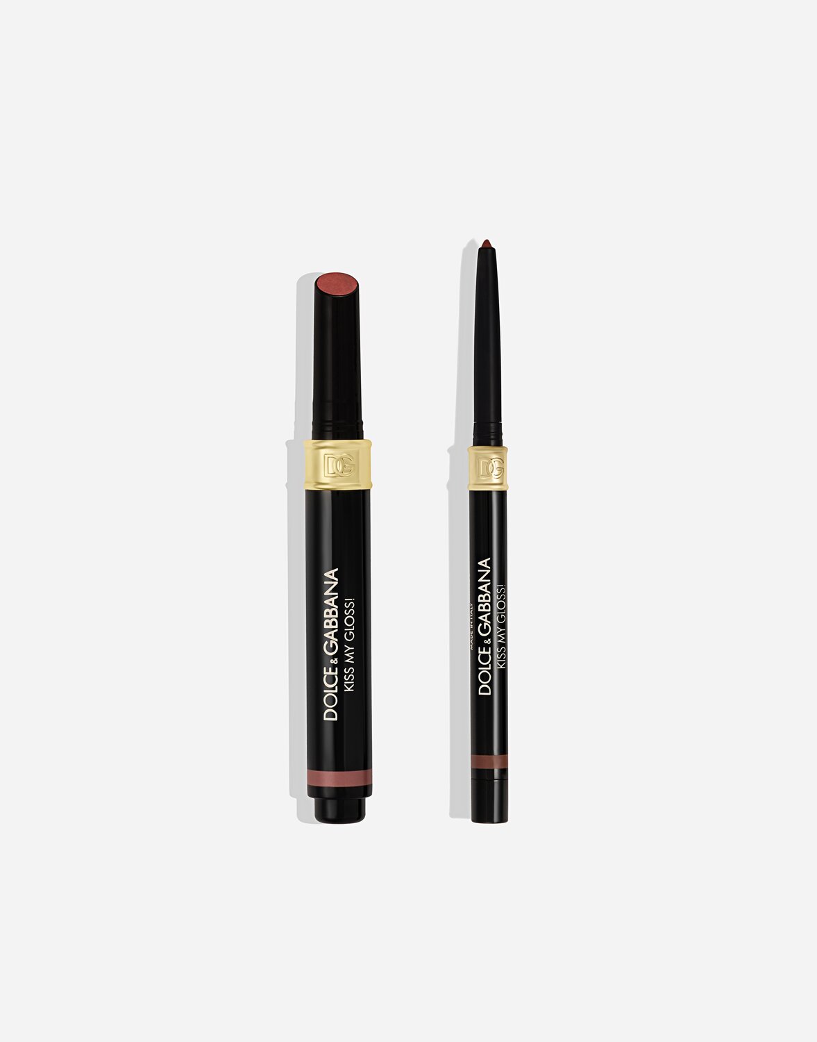 

Поцелуй мой блеск! Dolce & Gabbana, 01 whisper - розовый карандаш и розовый перламутровый блеск