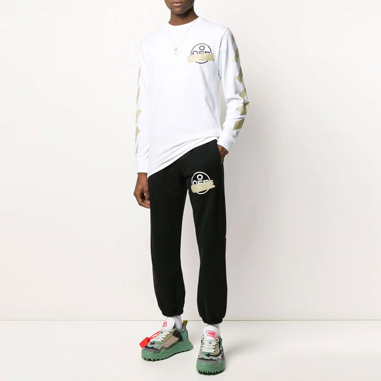 Спортивные штаны мужские Off-White, черный — фото 3