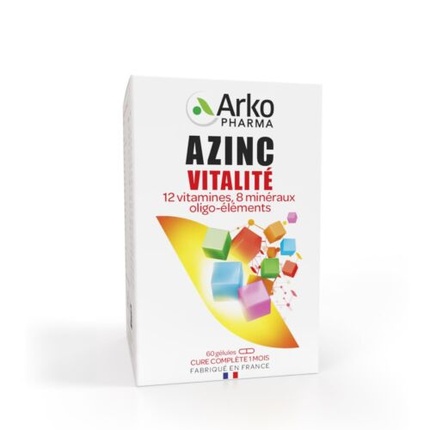 

Azinc Vitality снижает утомляемость и повышает производительность Arkopharma