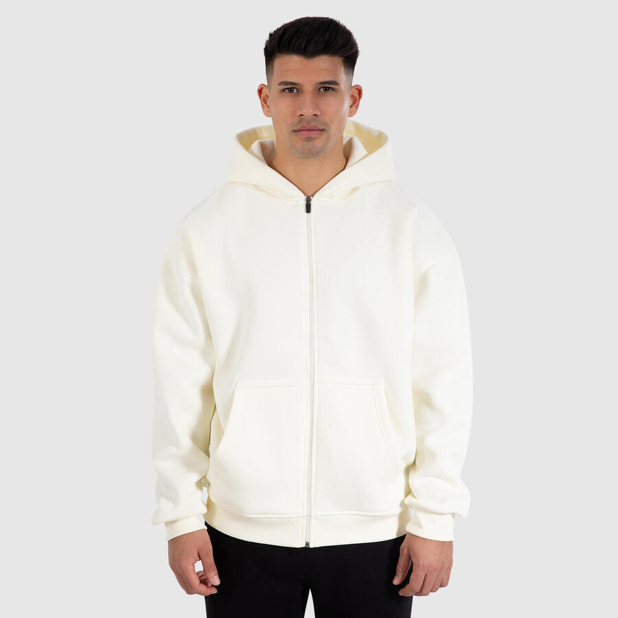 

SMILODOX Мужская толстовка с капюшоном на молнии Marin Cream