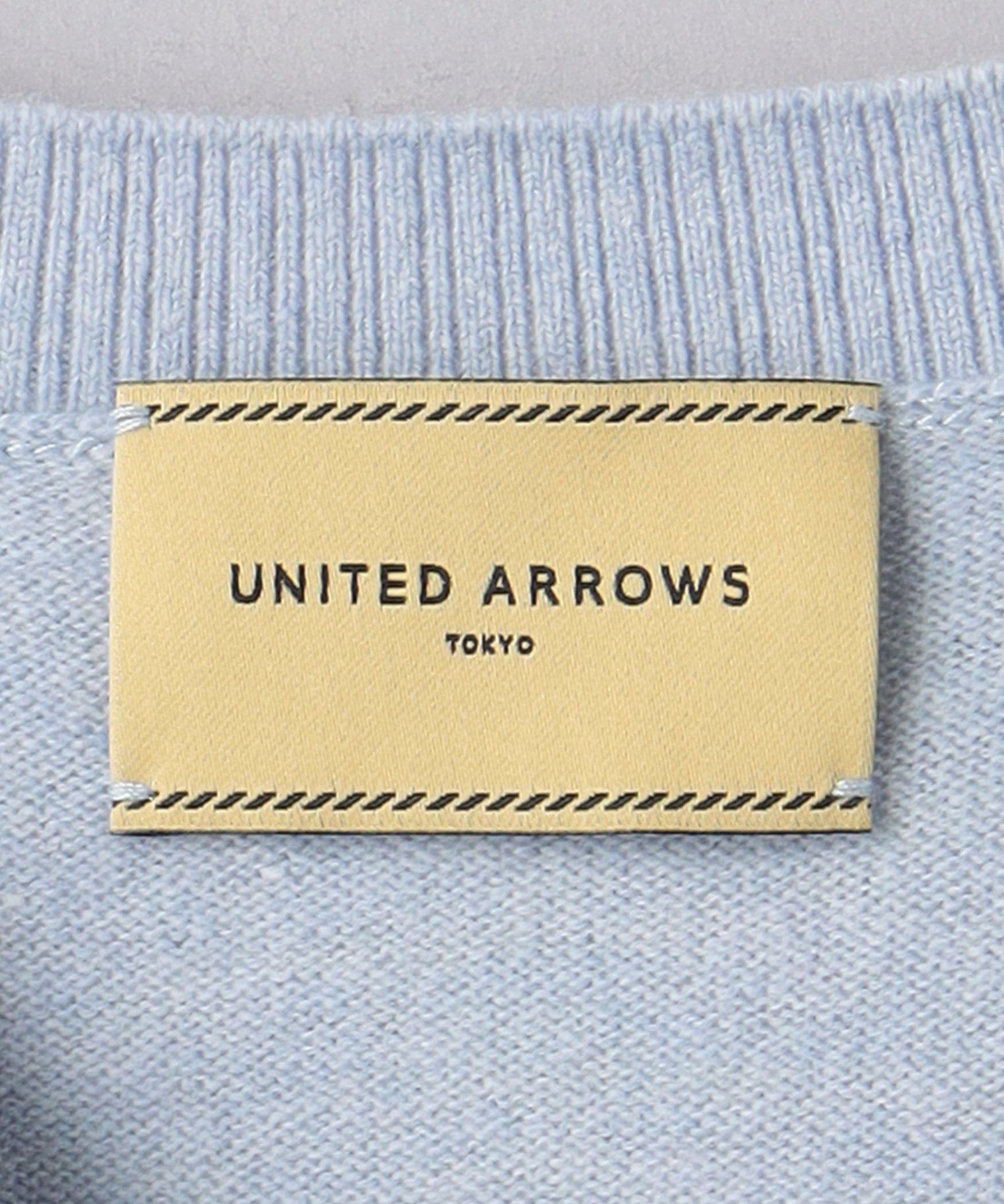 Кардиган WV с помпоном на воротнике / Детский 115 см United Arrows, LT.BLUE — фото 4