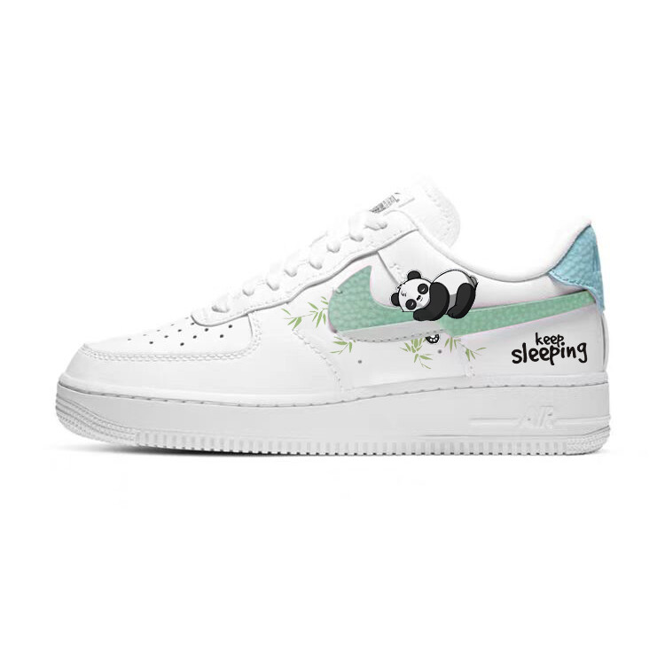 

Кроссовки Nike Air Force 1 Skateboarding Shoes Women's Low-top Blue/white, белый