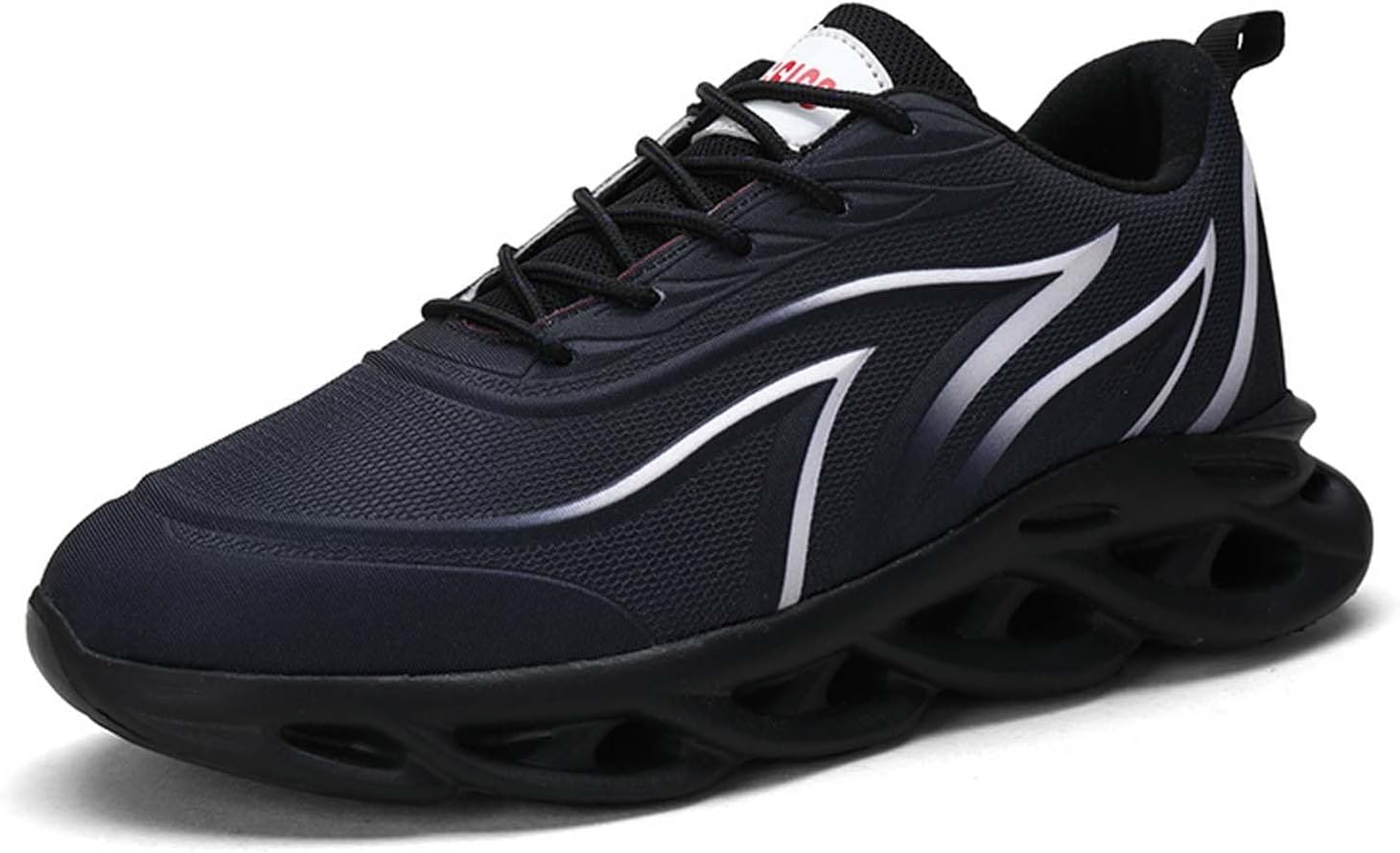 

Мужские беговые кроссовки, прогулочные кроссовки, противоскользящие, дышащие, легкие, модные кеды Missletty, черный