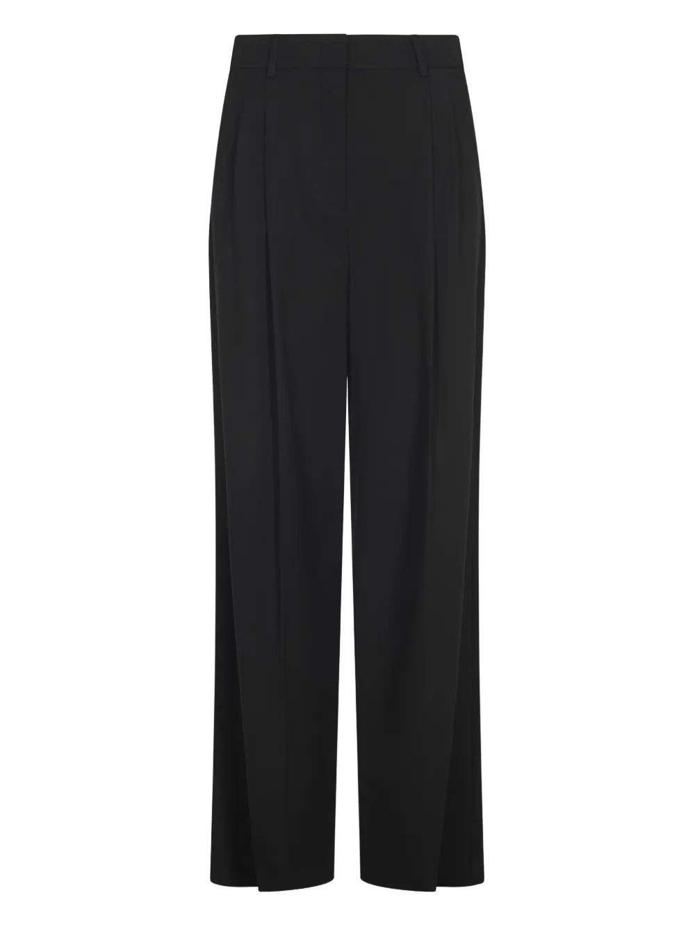 

Брюки Baiocco со складками Weekend Max Mara, черный