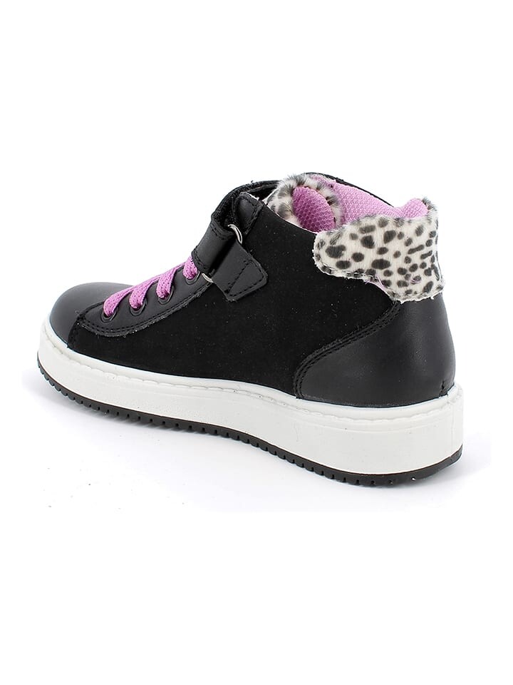 Высокие кроссовки Primigi Leder-Sneakers, цвет Schwarz/Rosa — фото 3