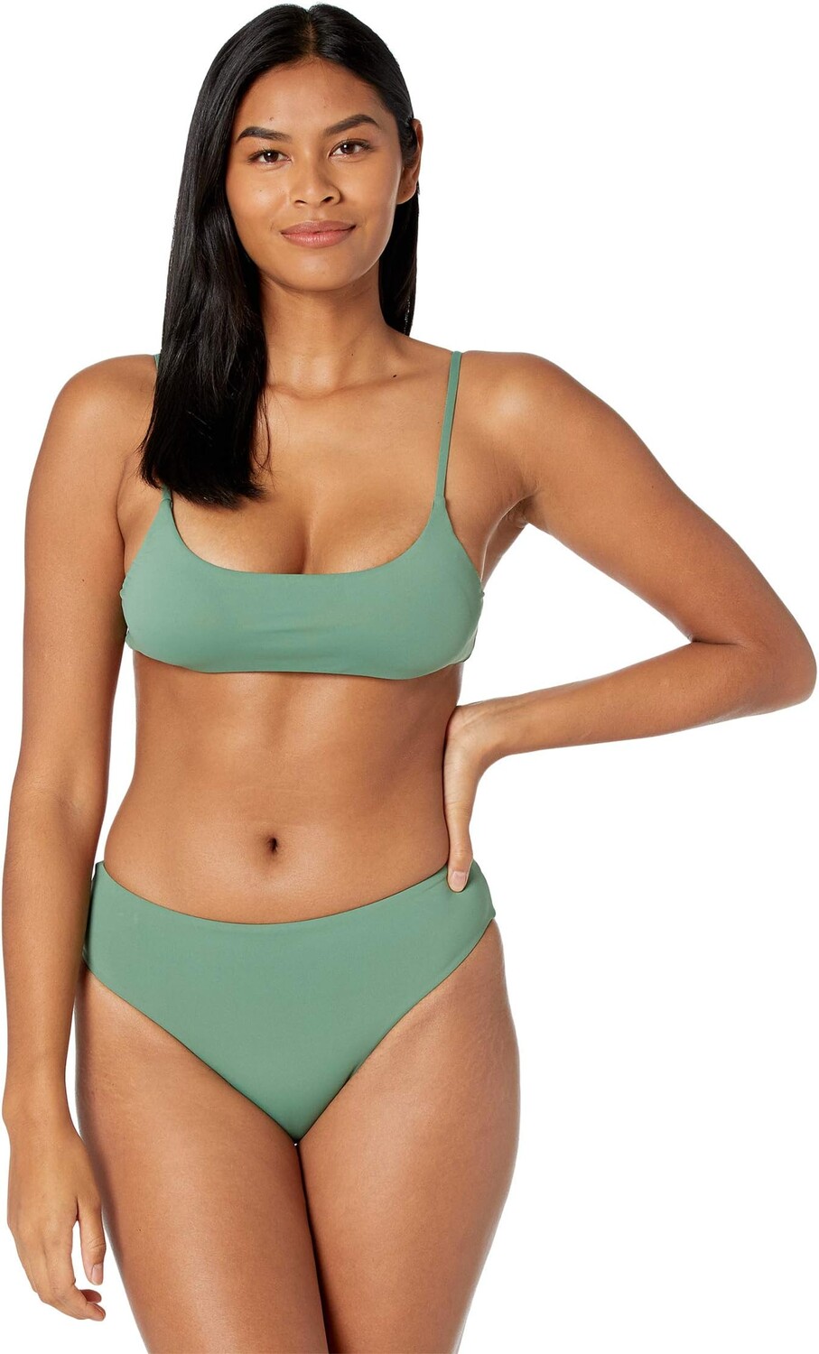 

Купальный топ O'Neill Surfside Saltwater Solids Top, цвет Moss