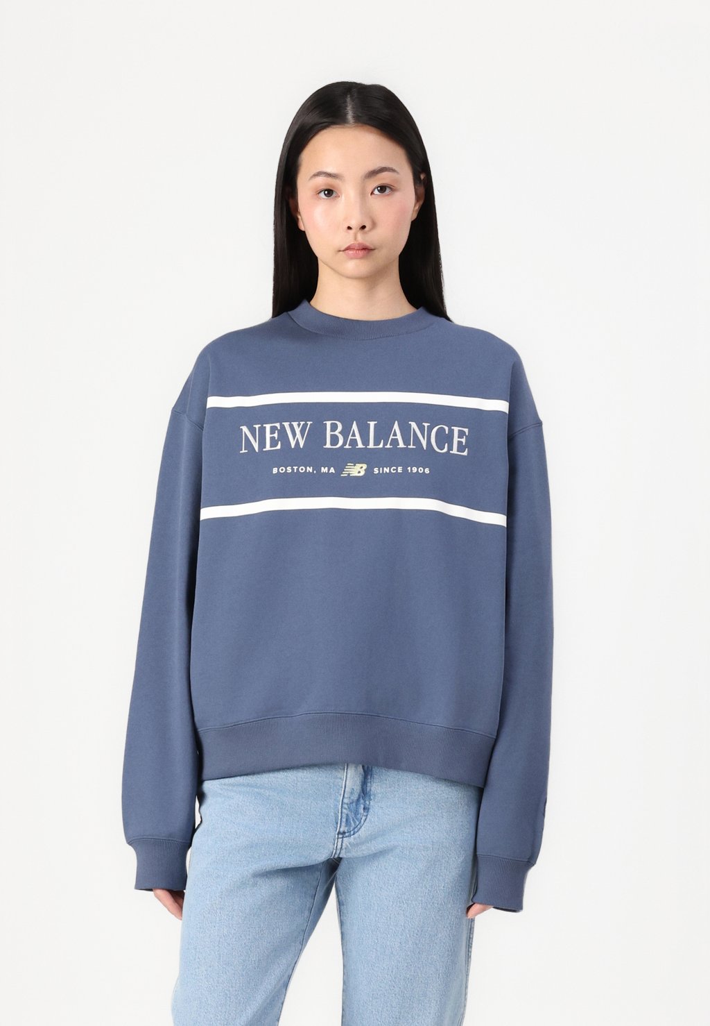 

Толстовка ATHLETICS NAUTICAL LOBSTER CREW New Balance, синий