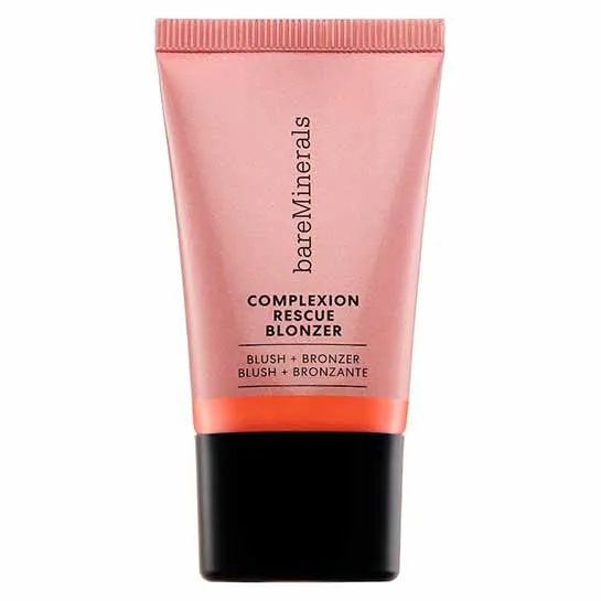 

Сияющие румяна и бронзер Complexion Rescue Blonzer Bareminerals, цвет kiss of copper