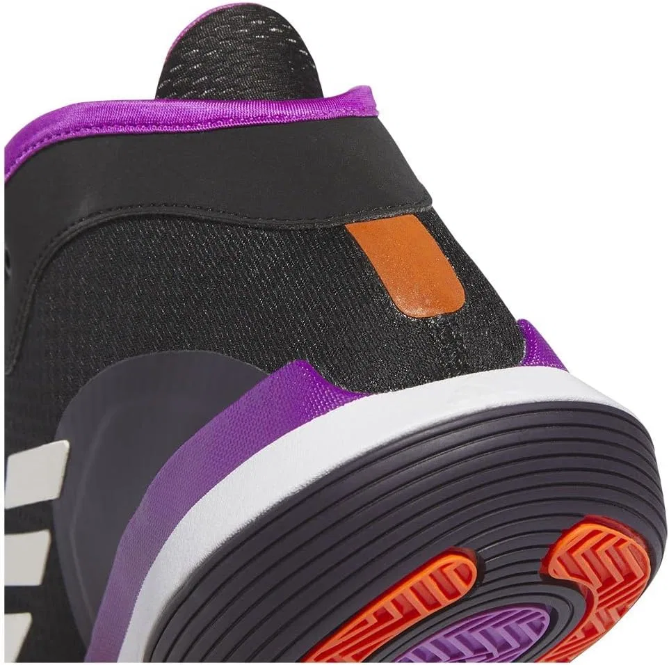 Низкие кроссовки Adidas унисекс Bounce LegendsBasketball-Schuhe, Core Black Purple Burst Aurora Black — фото 2