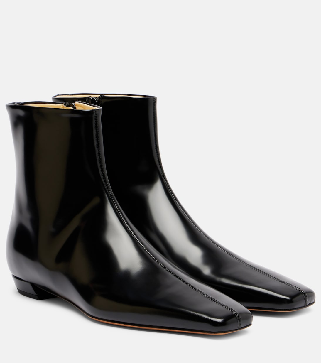 Лаковые ботинки до щиколотки Proenza Schouler, черный