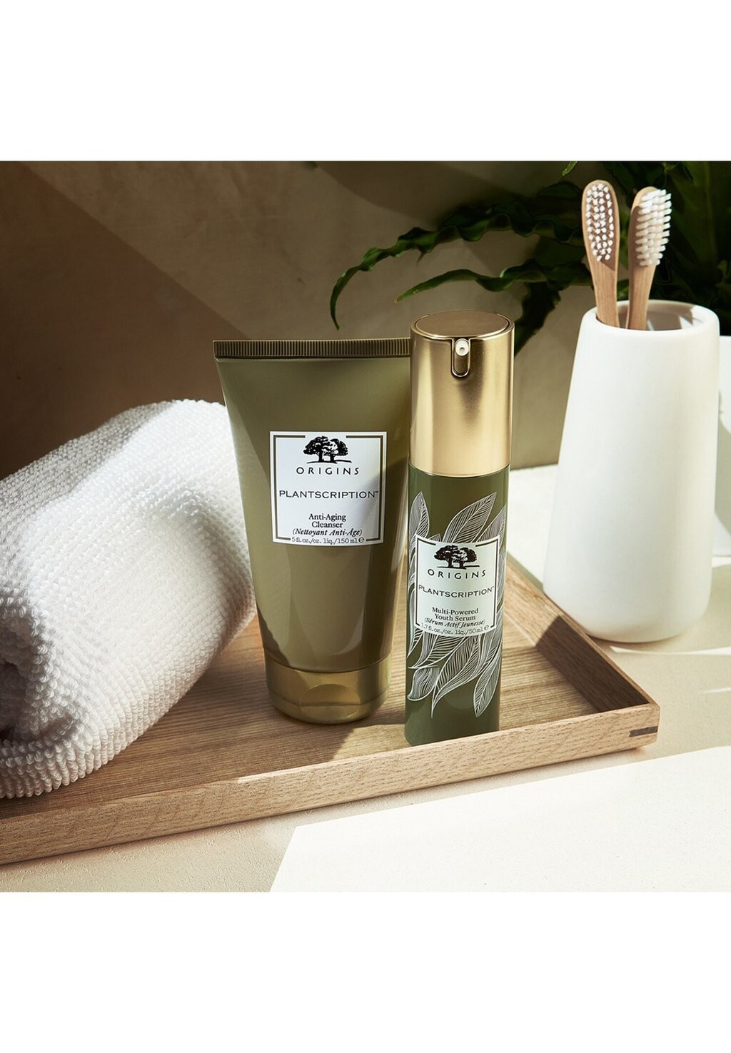 Крем для лица Origins — Очищение лица PLANTSCRIPTION ANTI-AGING CLEANSER, 150 мл — фото 3