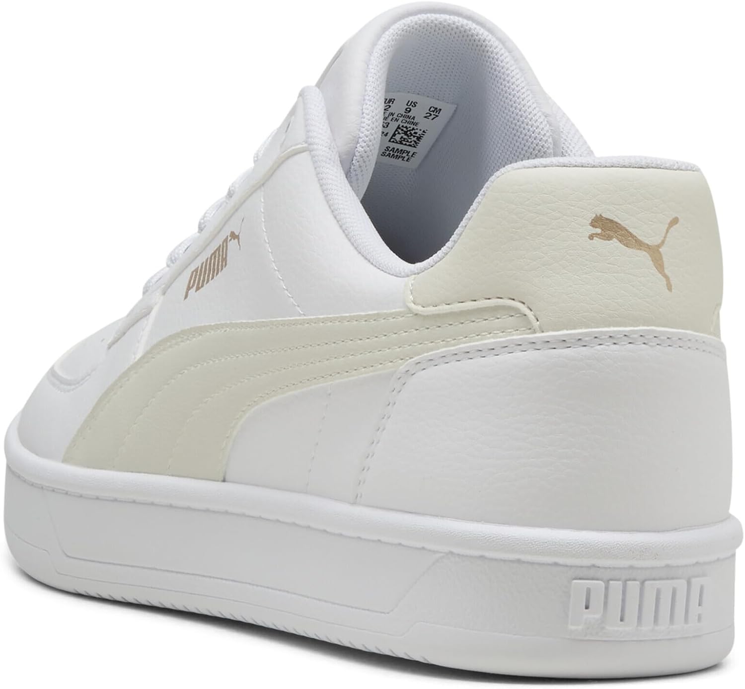 Кроссовки Puma Unisex-Adult Puma Caven 2.0, белый/серый/золотой — фото 3