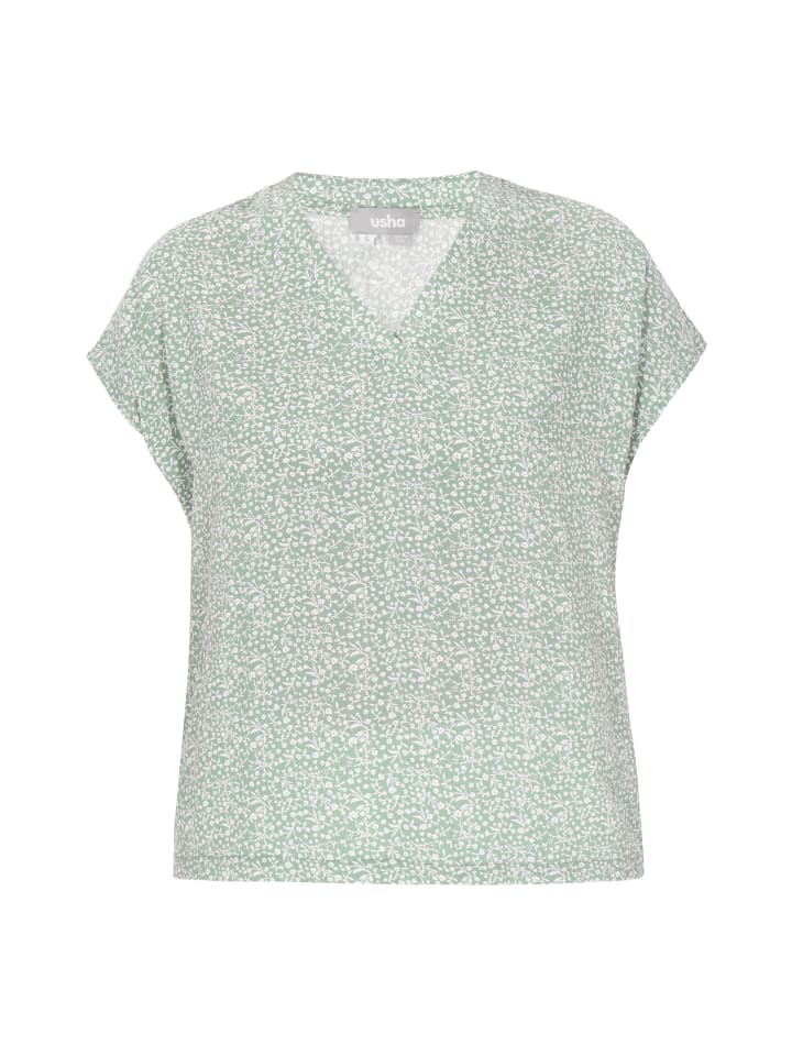 

Блузка Usha, цвет turquoise white