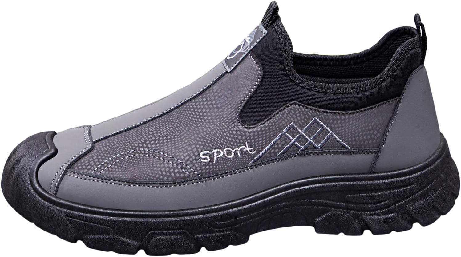 

Мужские кроссовки IWIHMIV для прогулок, легкие, противоскользящие, для бега и активного отдыха, комфортные кроссовки, серый