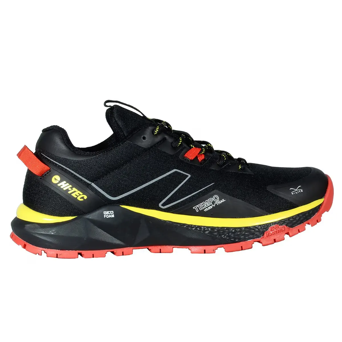 

Мужские горные ботинки Geo Tempo Trail Hi-Tec, черный/красный