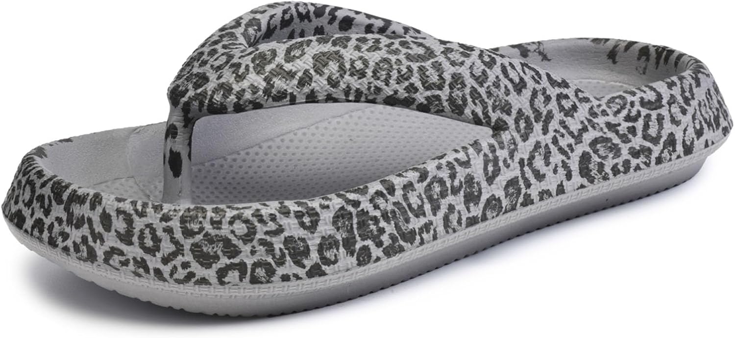 

Женские и мужские шлепанцы SECHRITE, пляжные мягкие вьетнамки, удобные сандалии на платформе, нескользящие легкие летние тапочки для дома, улицы и путешествий, серый