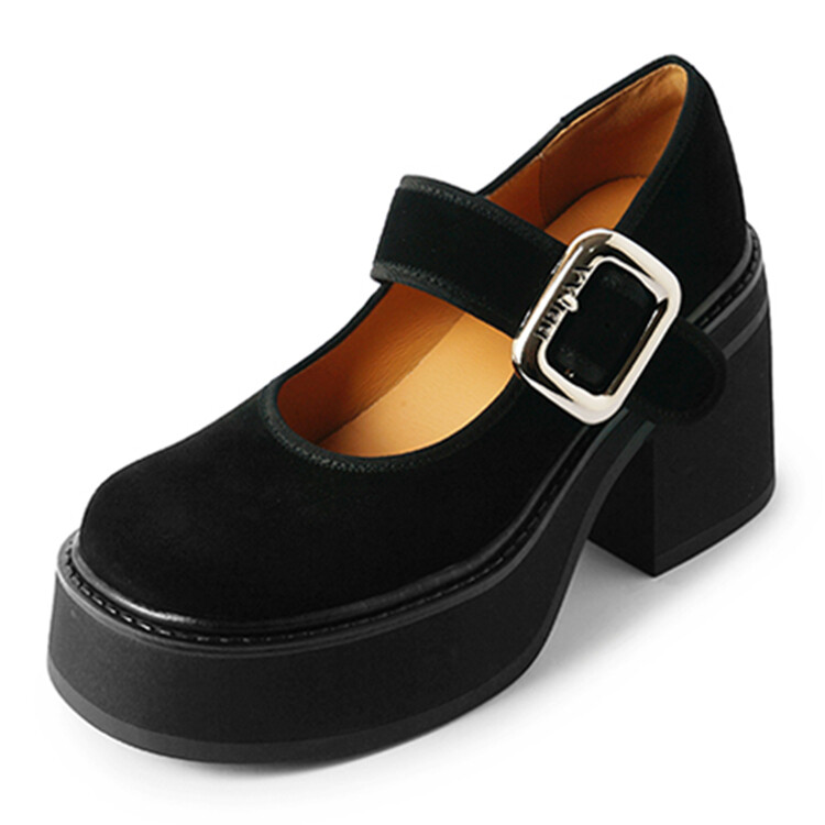 

Туфли Мэри Джейн женские Kemeilian, цвет Leather Black