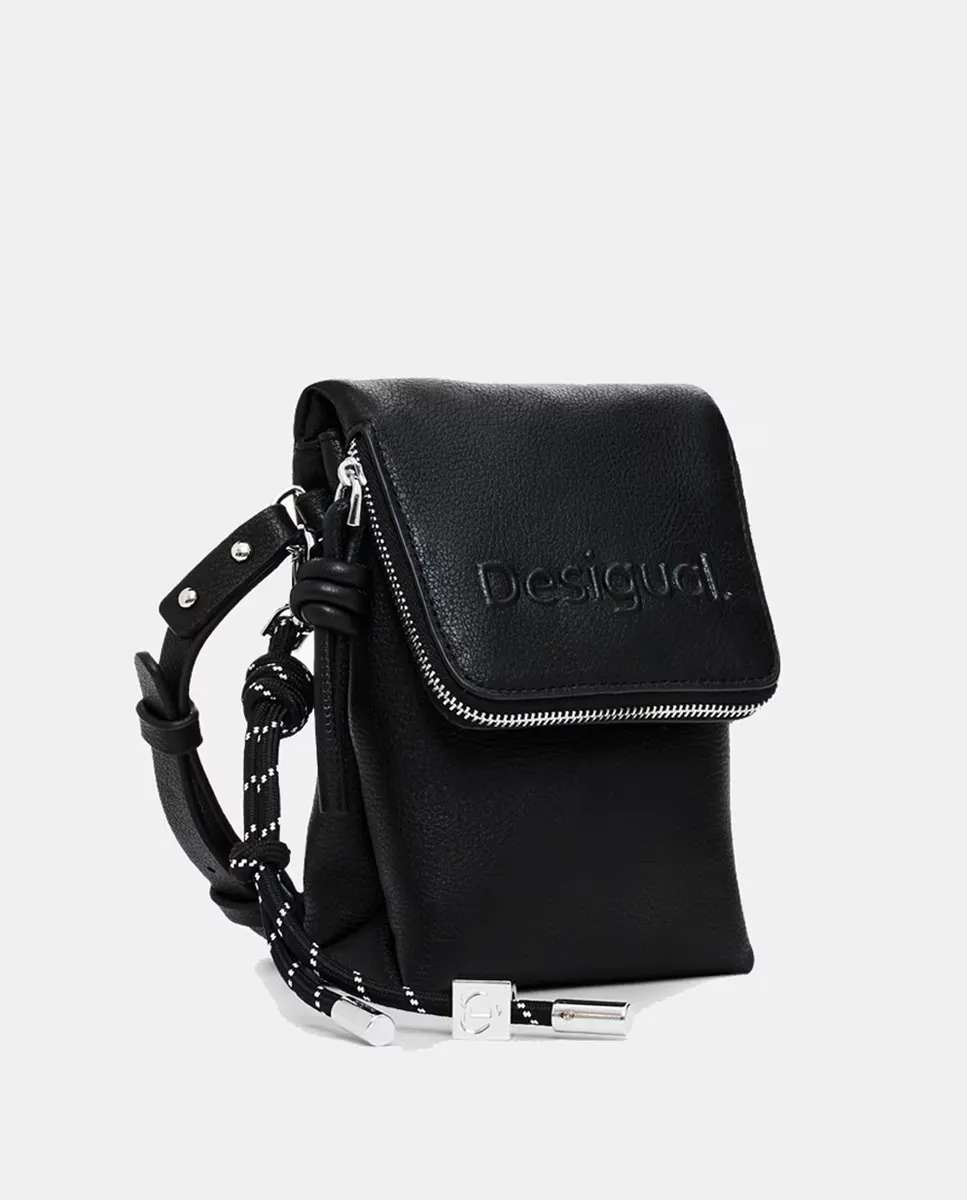 

Портативный кошелек для монет Desigual, черный