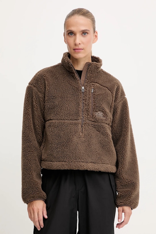 

Флисовая толстовка TNF Extreme Pile The North Face, коричневый