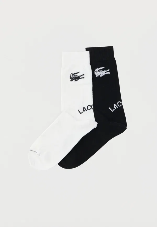 Носки Lacoste, 2 пары, белый/черный