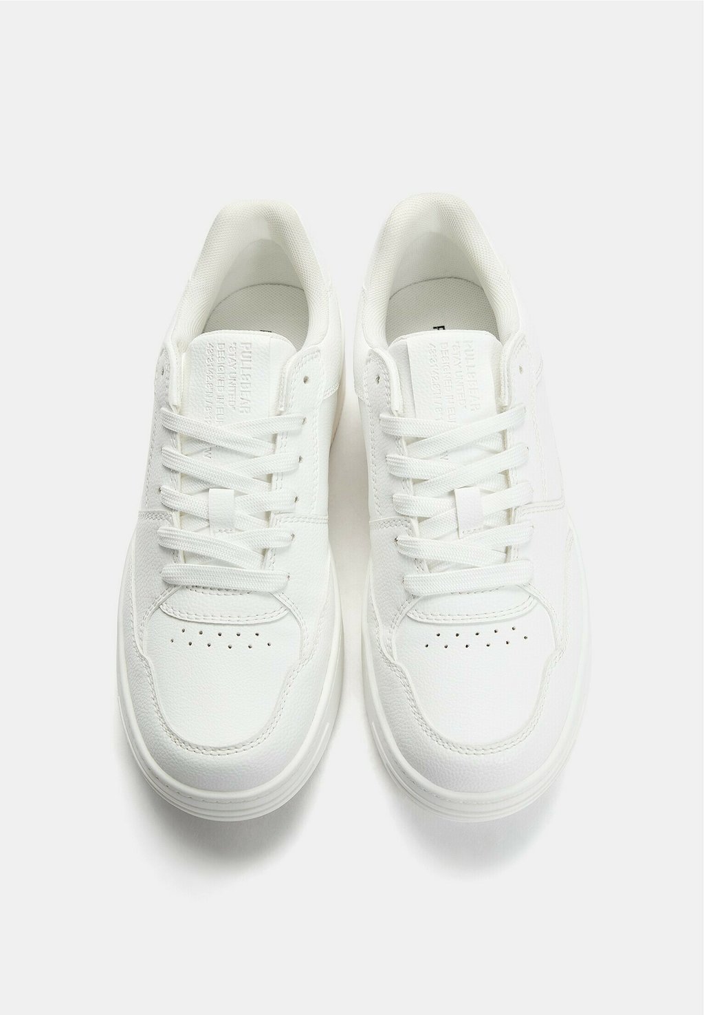 Кроссовки CHUNKY SNEAKERS PULL&BEAR, белый — фото 3