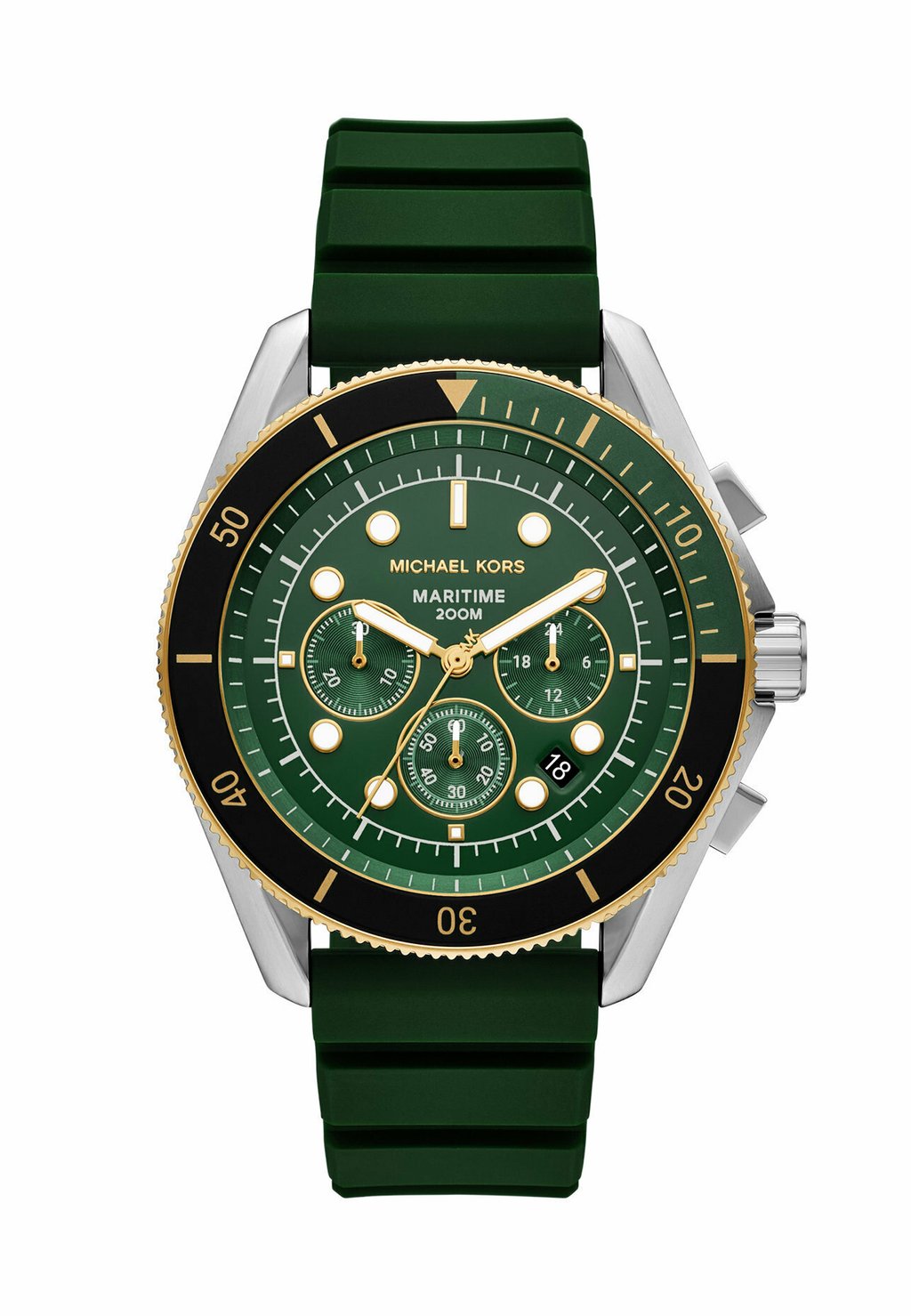 

Часы с хронографом Michael Kors, зеленый