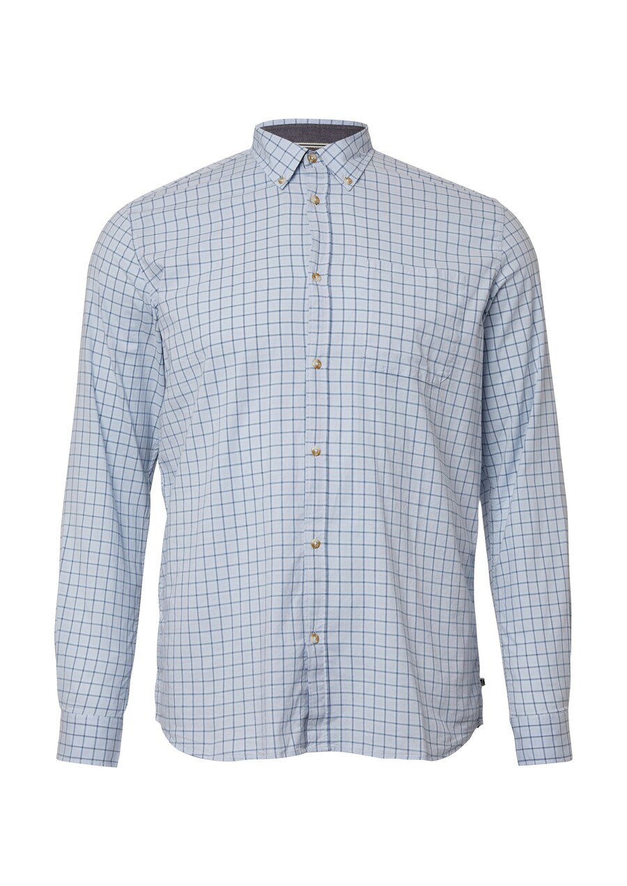 

Рубашка на пуговицах классического кроя s.Oliver, светло-голубой