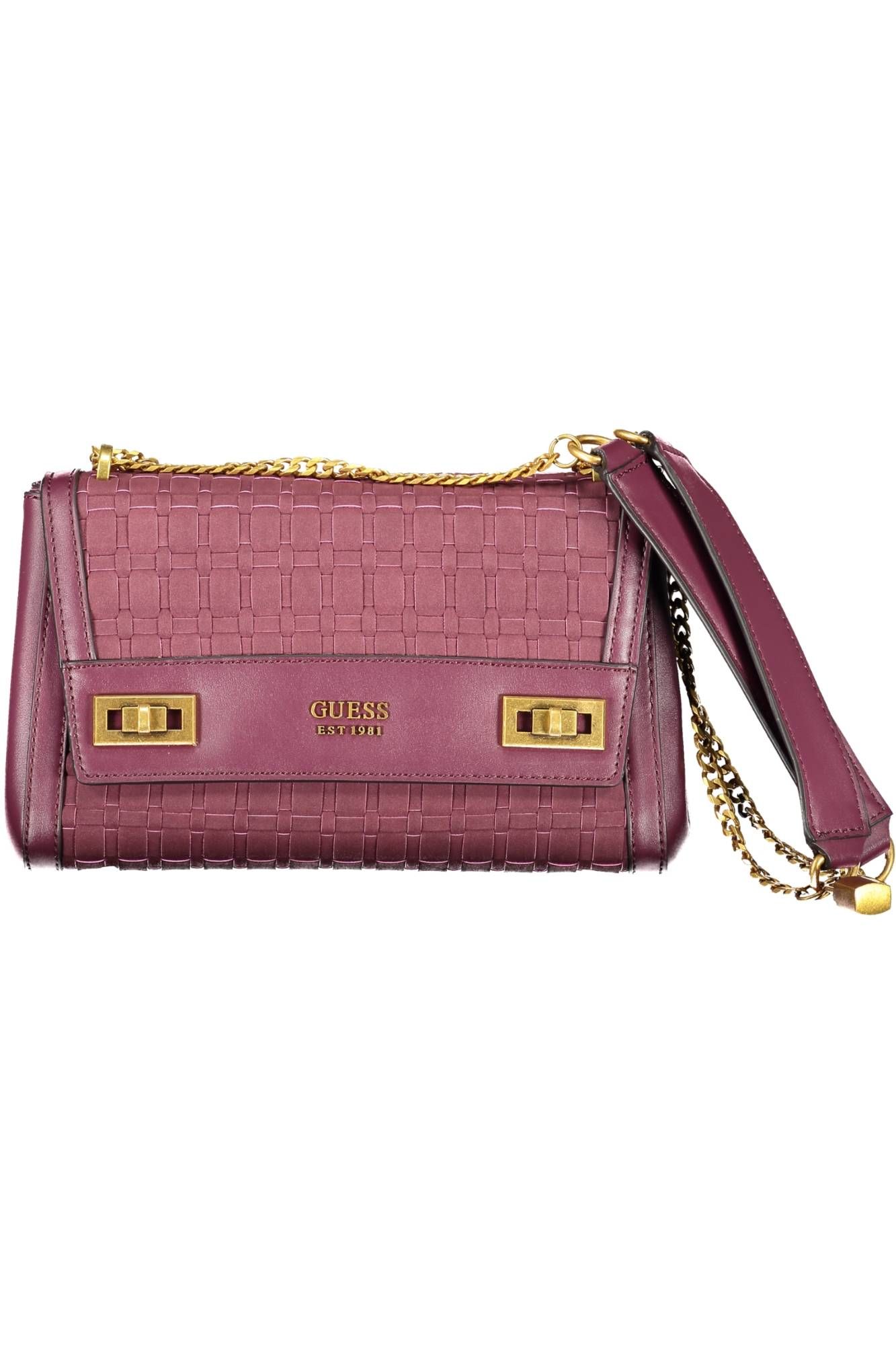 

Фиолетовая полиэтиленовая женская сумка Guess Shoes