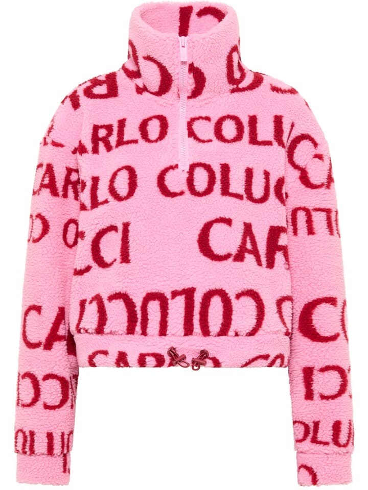 

Толстовка Carlo Colucci Troyer Derosa, розовый