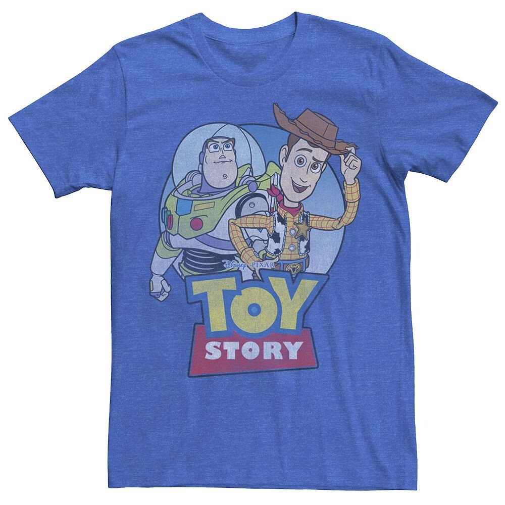 

Мужская футболка с логотипом фильма «Базз Лайтер и Вуди» Disney/Pixar's Toy Story Disney / Pixar, цвет Royal