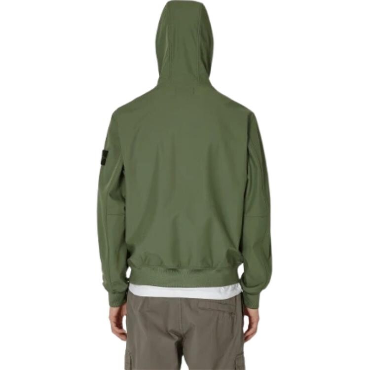 SS24 Куртка мужская Moss Green Stone Island, зеленый — фото 4